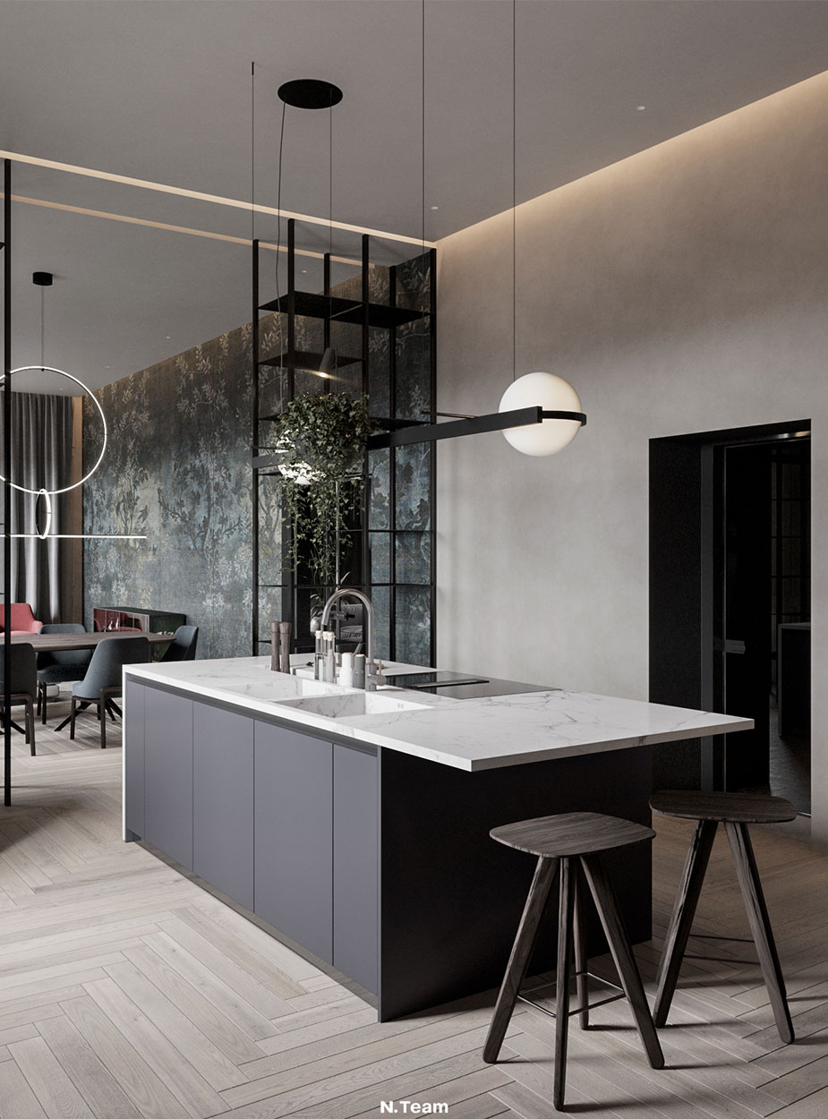 Open Space Kitchen Mohd