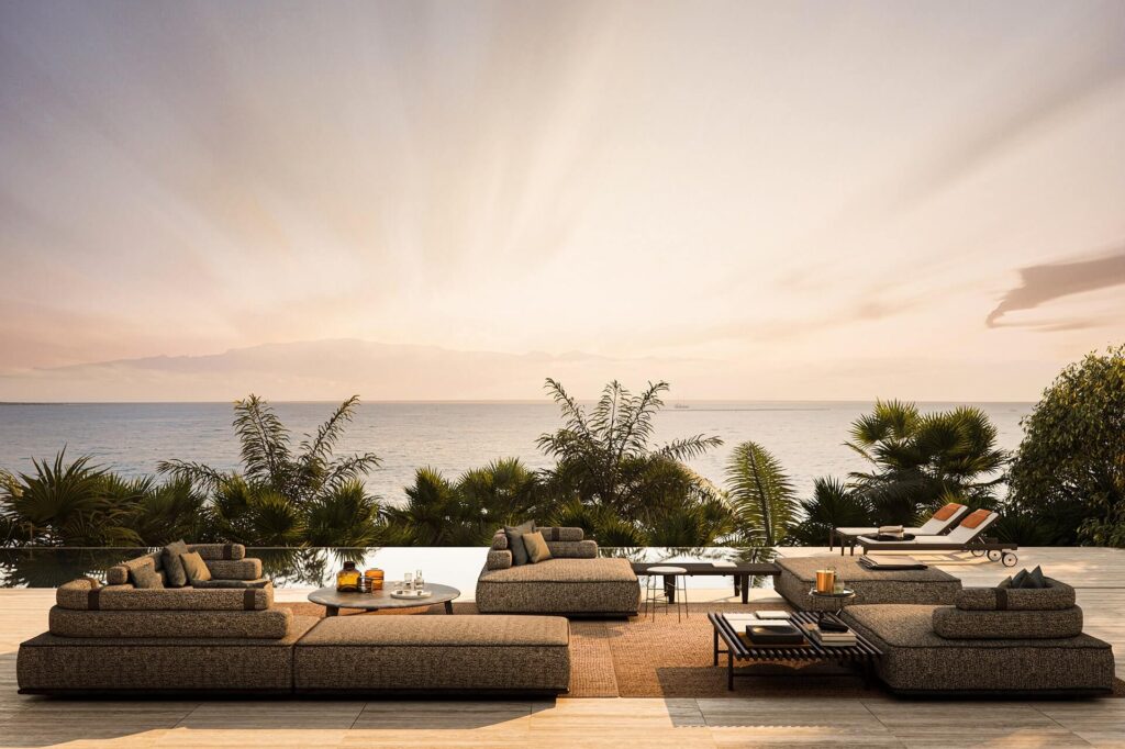 panarea sofa by exteta